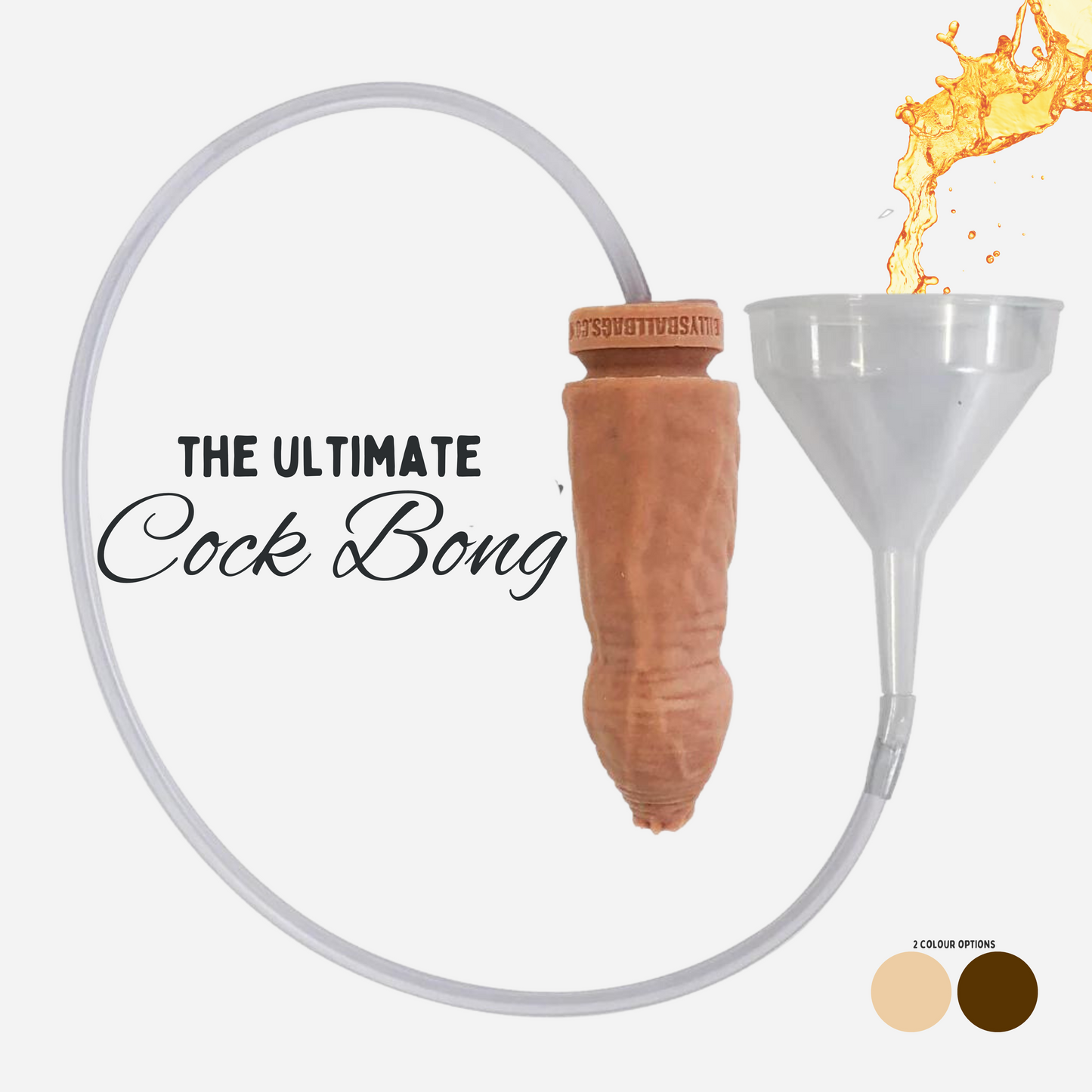 Ultimate Willy Straw Cock Bong & Bottle Topper