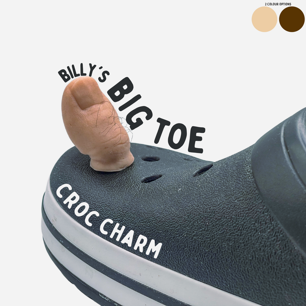 Billy s Big Toe Croc Charm BillysBallBags