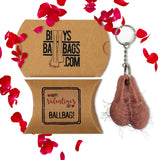 Hairy Testicle Keyring - FATHER'S DAY
