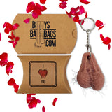 Hairy Testicle Keyring - MOTHER'S DAY