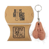 Hairy Testicle Keyring - MOTHER'S DAY
