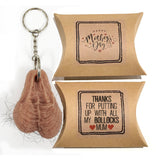 Hairy Testicle Keyring - MOTHER'S DAY
