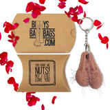Hairy Testicle Keyring - MOTHER'S DAY